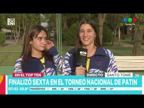 Josefina Sancho se destacó en el Torneo Nacional de Patín y entró en el top ten