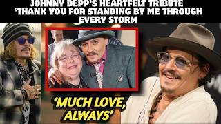 Johnny Depp agradece a sus fans por apoyarlo en cada tormenta – Mensaje sincero