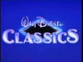 Walt Disney Classics Logo April 10 July 17 1992