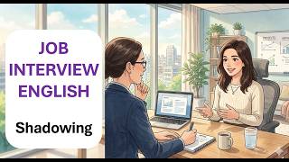 Job Interview English | Introduce Yourself (Shadowing Practice)