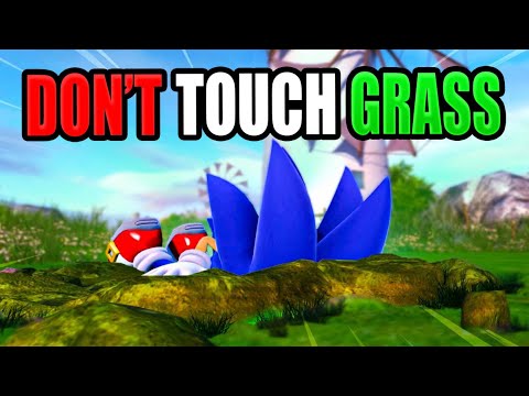 If I Touch Grass in ALL Sonic Games, The Video Ends