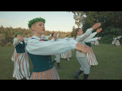 TDA "Gauja" un vidējās paaudzes deju kolektīva "Gauja" sveiciens Valmierai 738. dzimšanas dienā