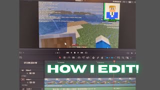 How I Edit My Videos! (as a real beginner)