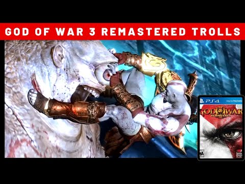 GOD OF WAR 3 REMASTERED TROLLS PS4