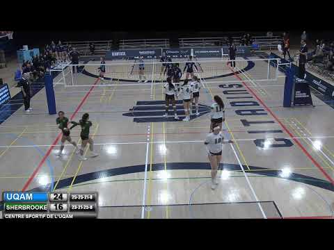 Demi-finale volleyball feminin : les Citadins reçoivent le Vert et Or de Sherbrooke.