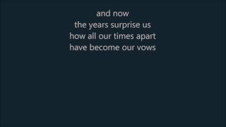 Vienna Teng - Flyweight Love - Lyrics