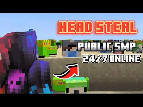 Best Cracked Headsteal SMP Server for Minecraft | Free & 24/7