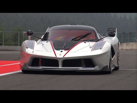 $3.0 Million Ferrari FXX K - PURE V12 Exhaust SOUNDS!!