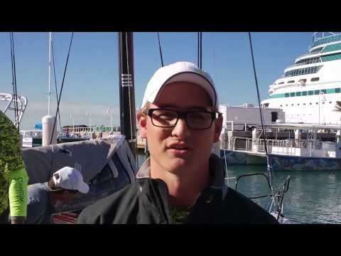 Interview with Dalton DeVos, skipper of Delta, at Quantum Key West 2014