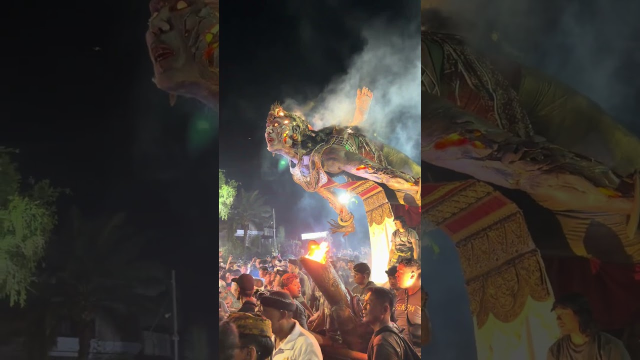 Ternyata ogoh2 di Bali tuh seseram ini
