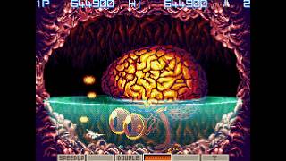 [GBA] Final Boss: Eleos Brain (Ending) 要塞 エレオス・ブレイン エンディング 🚀 | Gradius Galaxies グラディウスジェネレーション [4K]