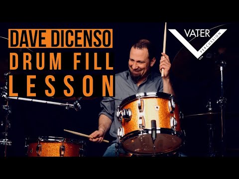 Dave DiCenso Drum Fill Lesson Vater Drumsticks