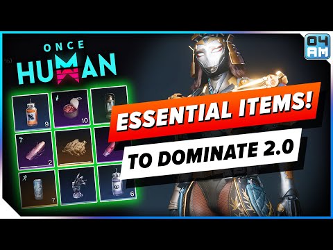 +15 Essentials To DOMINATE Once Human 2.0 - More DPS, Survival, Farming & More!