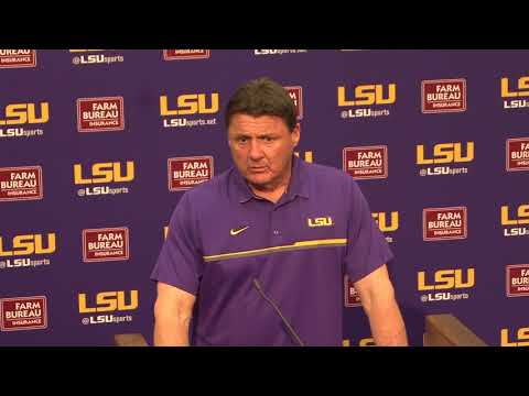 Video: Post-Scrimmage Comments From Ed Orgeron