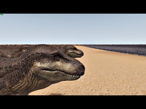 500 T REX vs 1,000,000 ZOMBIES | Ultimate Epic Battle Simulator 2 UEBS 2