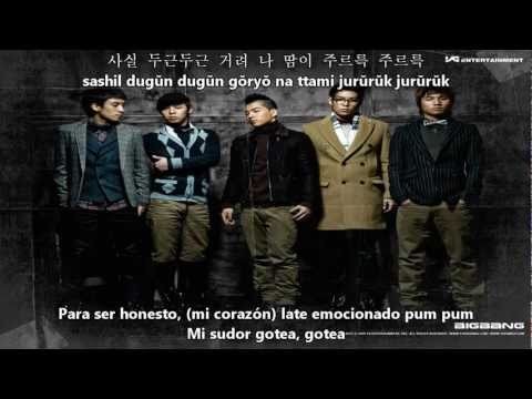 Big Bang - Lady [Sub Español + Hangul + Romanización]