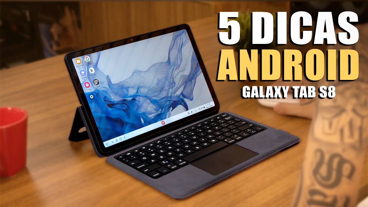 5 DICAS para AUMENTAR sua PRODUTIVIDADE com um TABLET ANDROID // GALAXY TAB S8