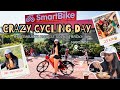 Crazy Cycling Day Hyderabad S Biggest Solar Cycle Track SmartBike CycleFail FunVlog Just 99