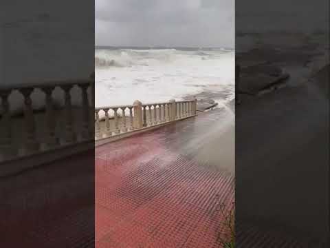 video 4.4.2022 TEMPORAL DE LEVANTE EN GARRUCHA
