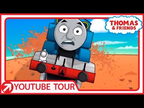 Thomas Runs into Trouble in the Monument Valley | YouTube World Tour | Thomas & Friends - Kids TV Series, Kingdom Kids Zone - Thomas & Friends