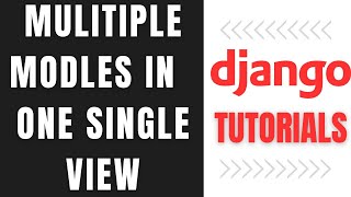 Django Display Multiple Models In One Single View html page