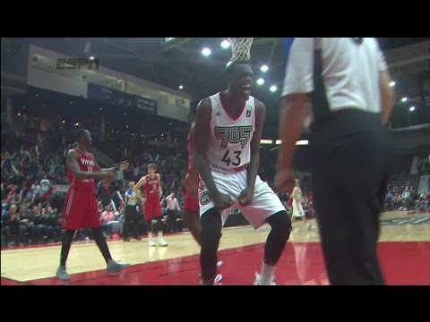 Raptors 905 Highlights: Siakam Attacks the Basket - April 25, 2017