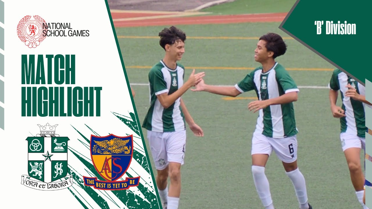 HIGHLIGHTS | ⚽️ NSG 'B' Div | St Joseph's Institution (SJI) vs Anglo-Chinese School (I) | 29Jan26