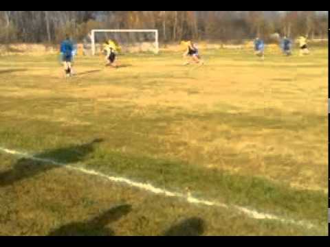 Sokół Hucisko - San Wierzawice - bramka Tomasza Wojdyły (2:0)