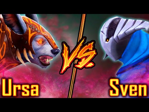Dota 2 Ursa VS Sven | DOTA 2 Battle