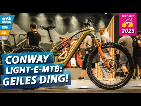 EUROBIKE 2023 – Conway Ryvon: Sexy Light-E-MTB gesichtet! 🔥