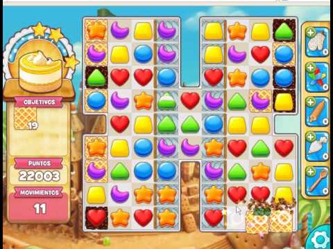 Cookie Jam - LEVEL 500  --  ( No booster ) GAMES