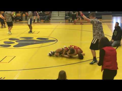 Judah won by pin -Rifle