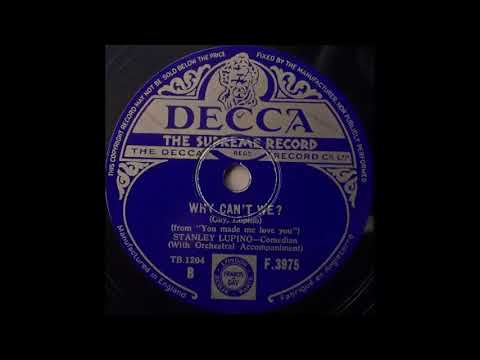 Stanley Lupino - We Can't We? (1934)
