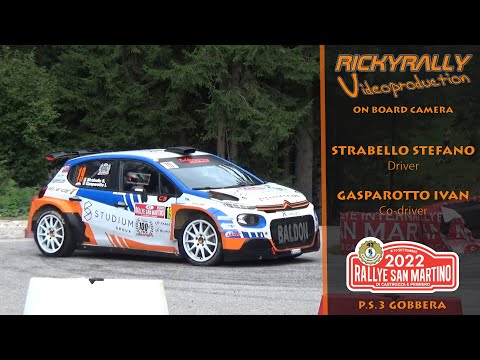 OBC STRABELLO - GASPAROTTO // 42° Rallye San Martino di Castrozza 2022 // P.S.3 Gobbera