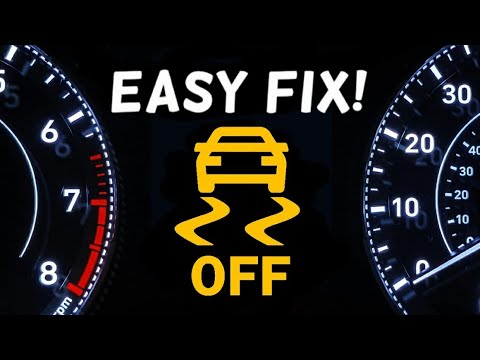 How to Fix & Reset Electronic Stability Control (ESC) Warning Light Stays On or Flashing