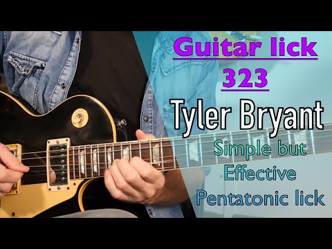 Learn a Tyler Bryant lick - Lick Friday Week 323 F#m