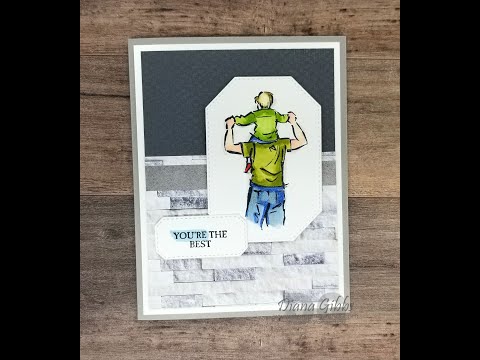 Teach Me Tuesdays - Episode 57 - How to Make a Quick Masculine Card Stampin' Up!