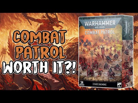 SHOULD YOU BUY THIS?! New Chaos Daemons Combat Patrol! │ Warhammer 40k 9th Edition