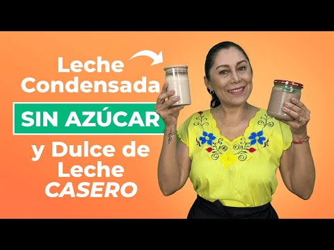 Same Flavor, Sugar-Free. Condensed Milk and Caramel or Dulce de Leche for Healthy Desserts, Keto,...