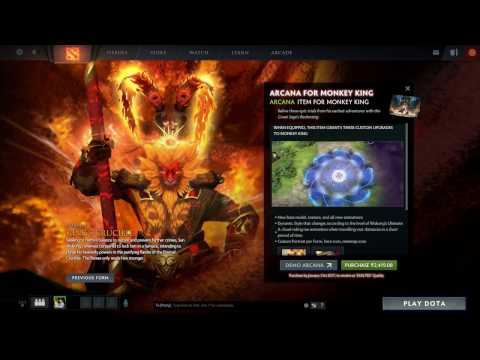Dota 2 ~ Monkey King Arcana
