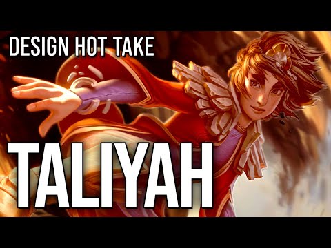Taliyah is different in the best ways || design hot take #shorts