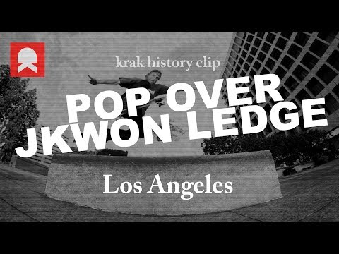 Pop Over JKwon Ledge, Los Angeles - #krakhistoryclip
