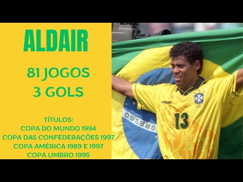 ALDAIR  TODOS OS GOLS PELA SELEÇÃO BRASILEIRA