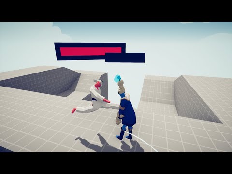 ONE KICK KEVIN + HP BAR 1 vs 1 UNIT - TABS - Totally Accurate Battle Simulator