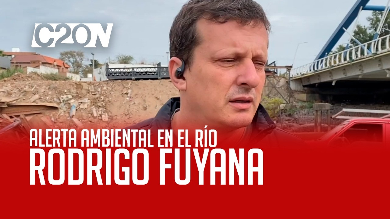C20 Noticias | Alerta ambiental en el Río - Rodrigo Fuyana