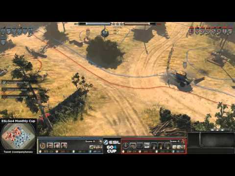 Helping Hans vs. Jesulin (Game 2 only) ESL CoH2Go4 February Monthly Finals