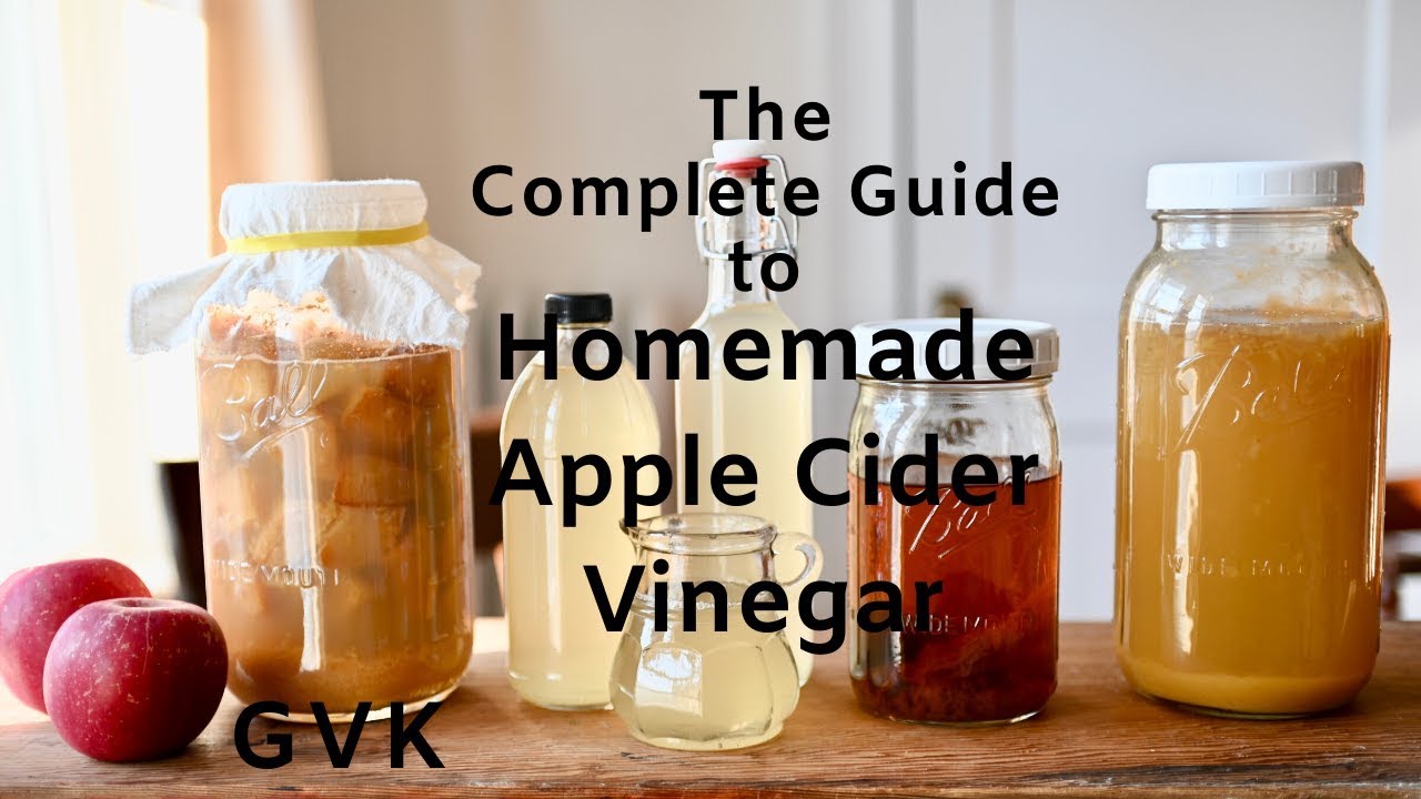 How to Make Apple Cider Vinegar at Home