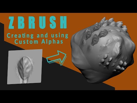 ZBrush Quick Tip Series: Creating and Using Custom Alphas