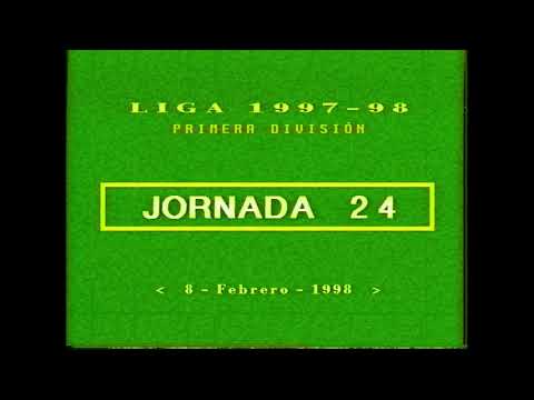 Goles Liga 1997-1998 Primera División Jornada 24
