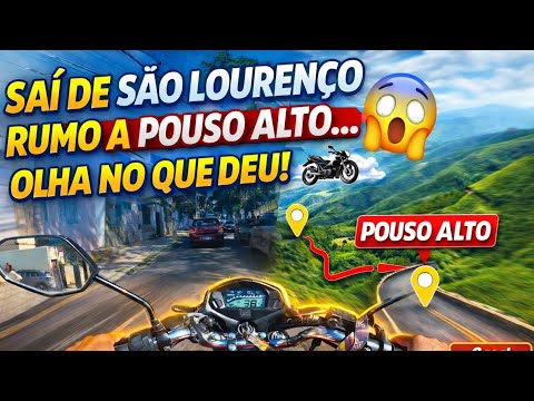 🔥 “ROLEZÃO DE MOTO: DE São Lourenço mg ATÉ Pouso Alto mg | ESTRADA, EMOÇÃO E LIBERDADE! 🏍️💨”